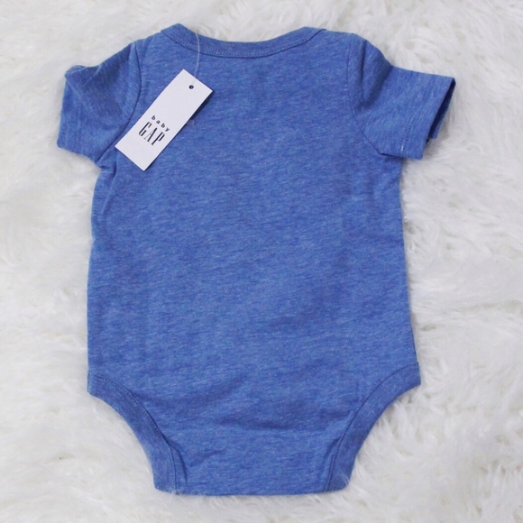 NWT Baby Gap “The World Is Mine” Blue Onesie - Picture 3 of 3